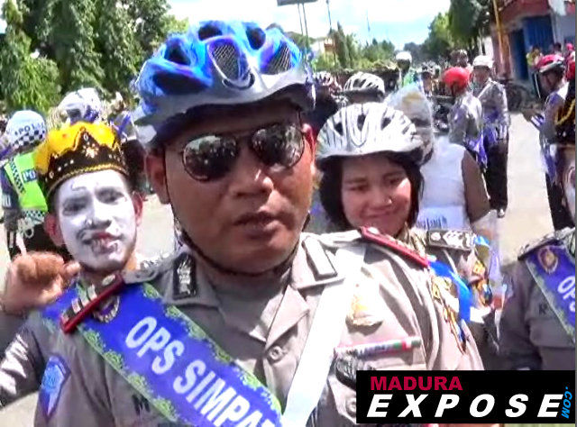 Satlantas Polres Sumenep Ajak Tukang Becak Tertib Lalin