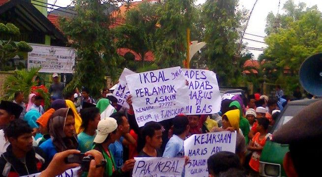 Sama-Sama Jadi Kepala Desa, Suami Istri Garong Raskin