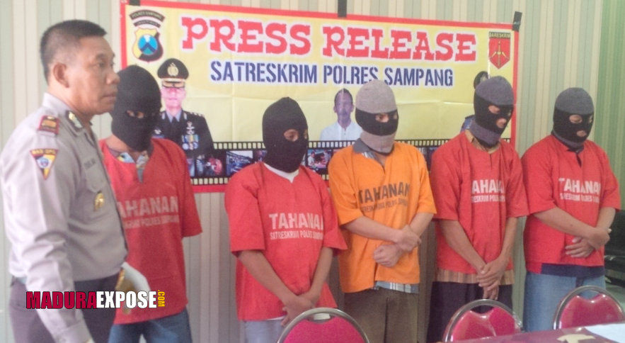 Polres Sampang ‘Pamer’ Hasil Pengungkapan Kasus