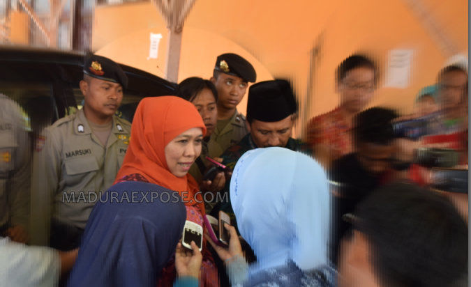Bulog Sumenep disidak Menteri Sosial, Minul Kabur!!?