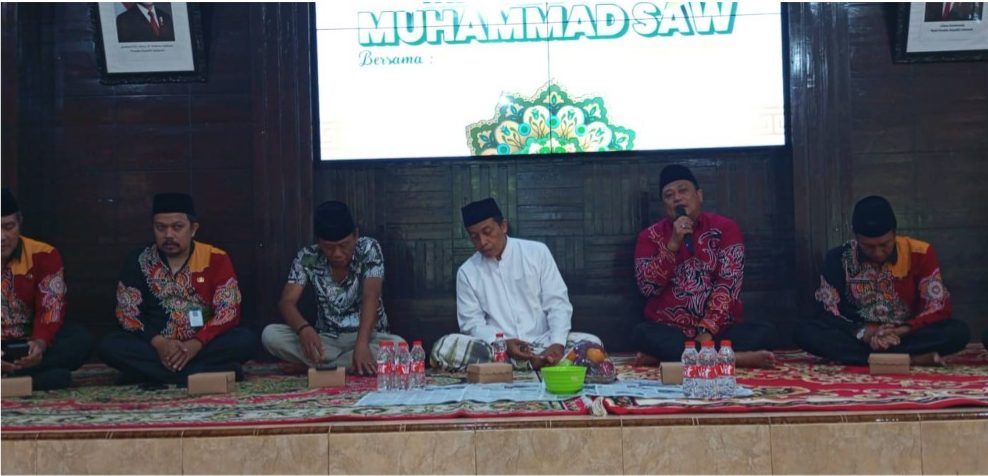 Diskominfo Sumenep Gelar Maulid Nabi: Momentum Tingkatkan Kualitas Diri dan Silaturahmi