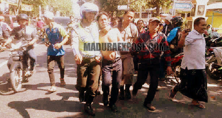 Nyopet di Srimangunan Sampang, Residivis nyaris dimassa