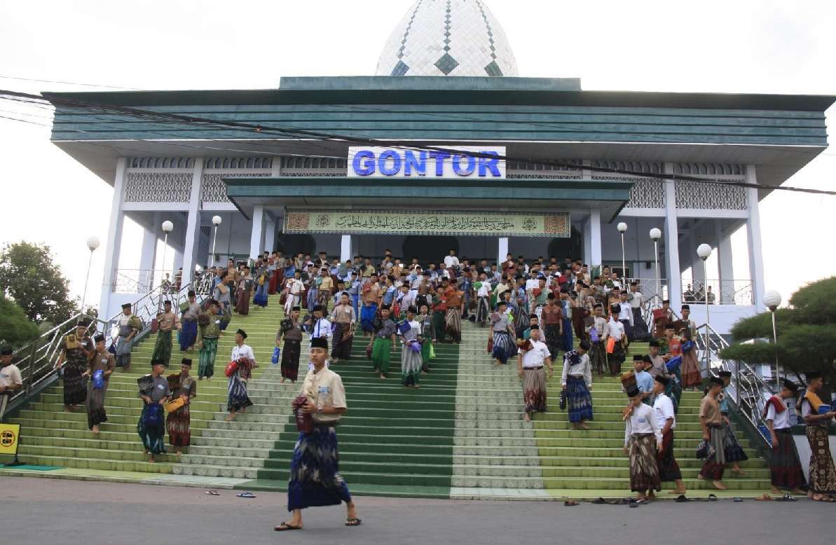 Ribuan Jaringan Pondok Pesantren Alumni Gontor Deklarasi Dukung Pasangan AMIN