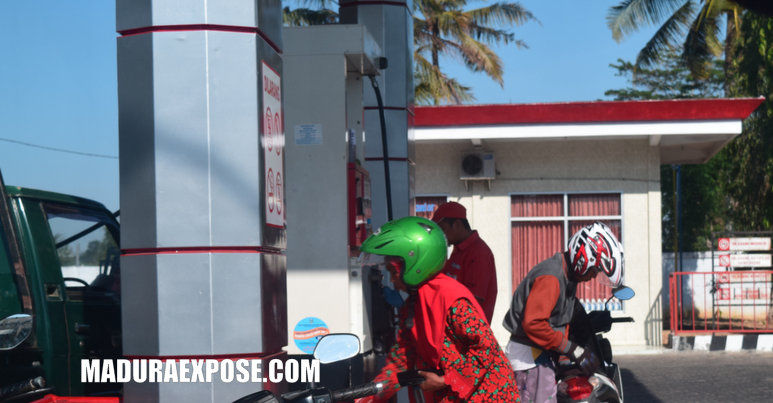 Aneh, Solar di SPBU Pakong Mulai Kosong