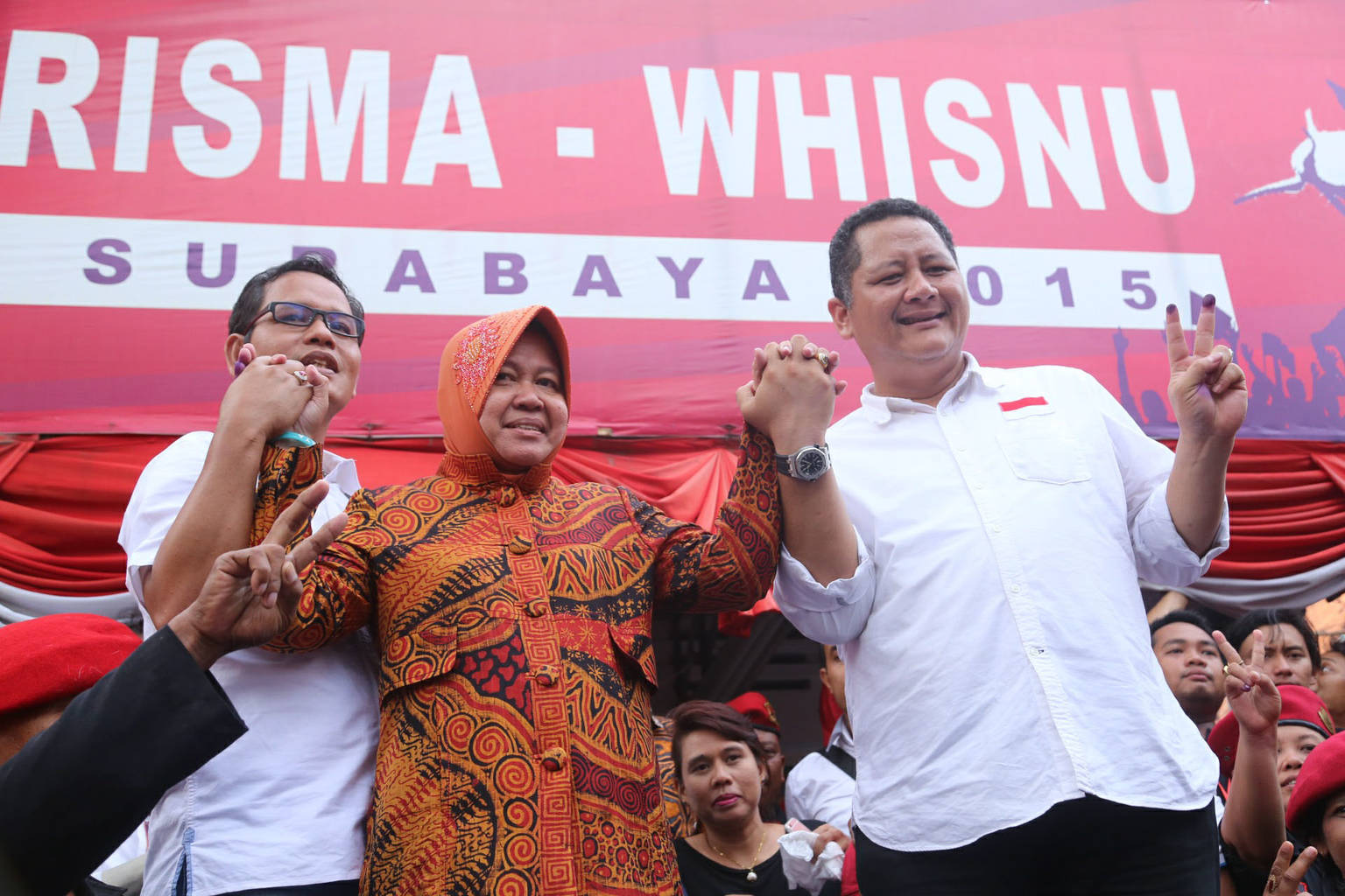 KPU Surabaya Tetapkan Risma Wali Kota Terpilih