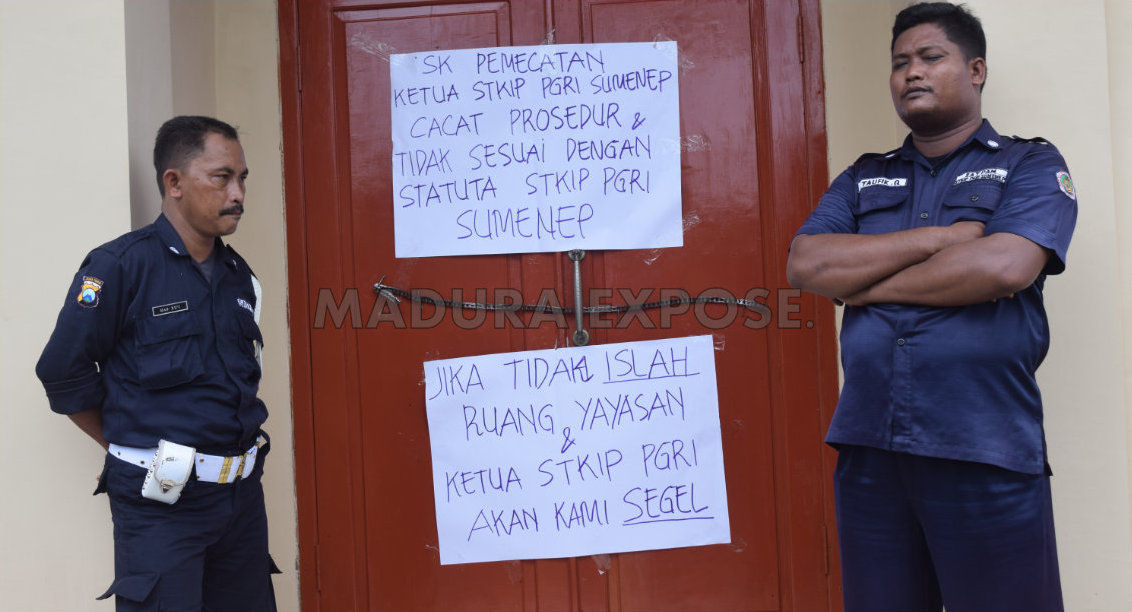 Dibalik Tak Lazimnya Pemecatan Ketua STKIP Sumenep