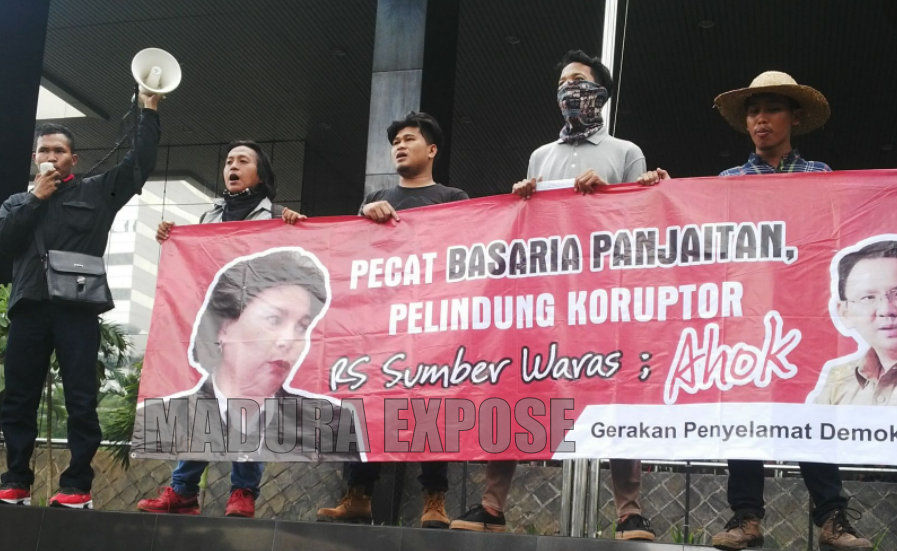 Ahok Belum Ditangkap, FP MK Demo KPK