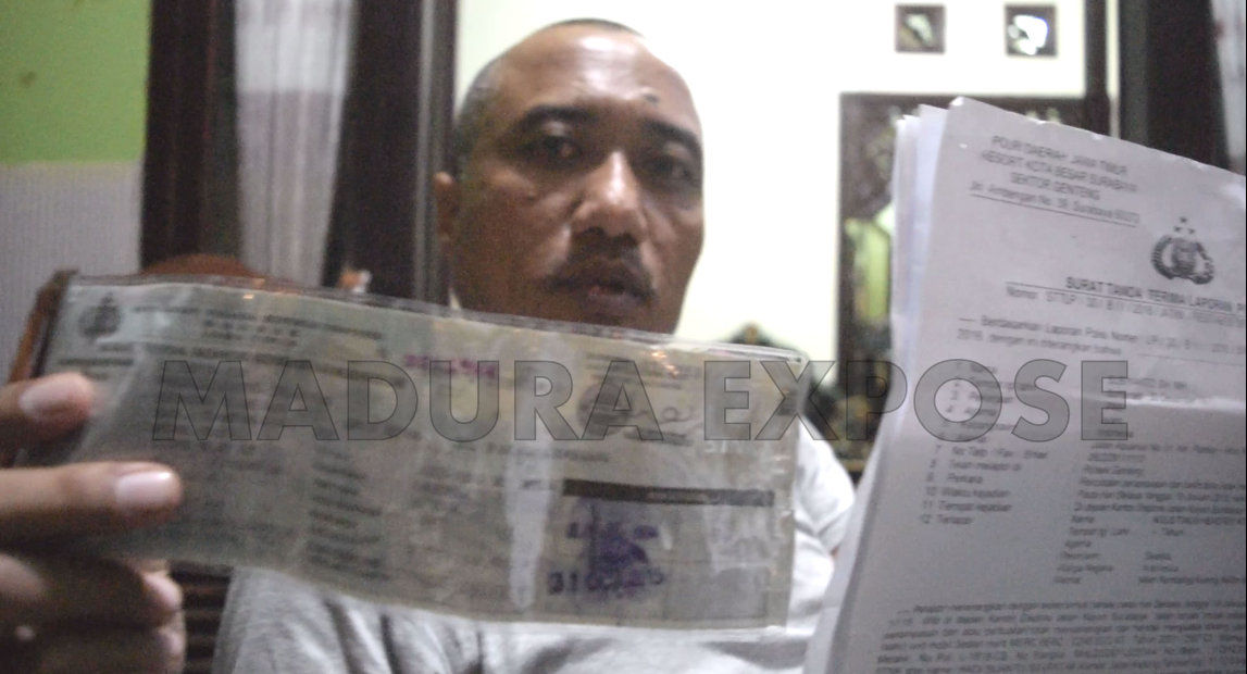 Pejabat Kesbangpol Sumenep di Hadang Puluhan Preman Surabaya