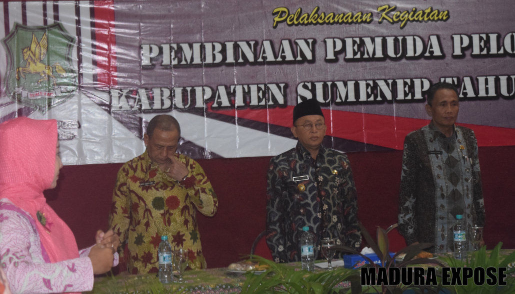 50 Pemuda Pelopor Disbudparpora Sumenep Berkibar
