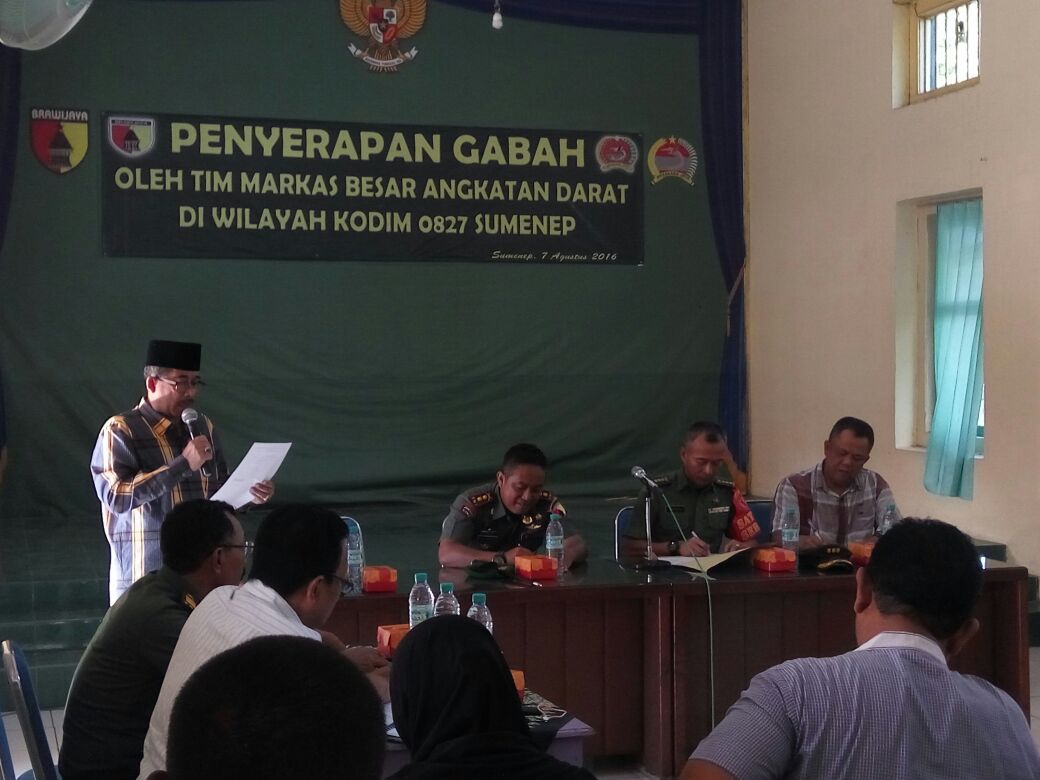 Kodim Sumenep dapat Kunjungan Tim Sergab dari Mabesad
