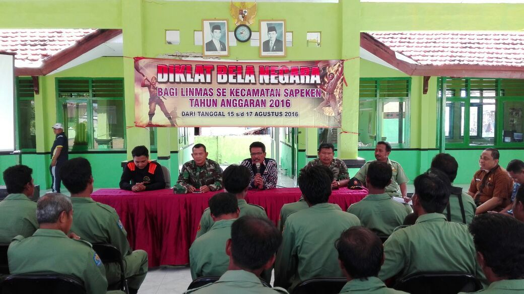 Diklat Bela Negara Koramil Sapeken