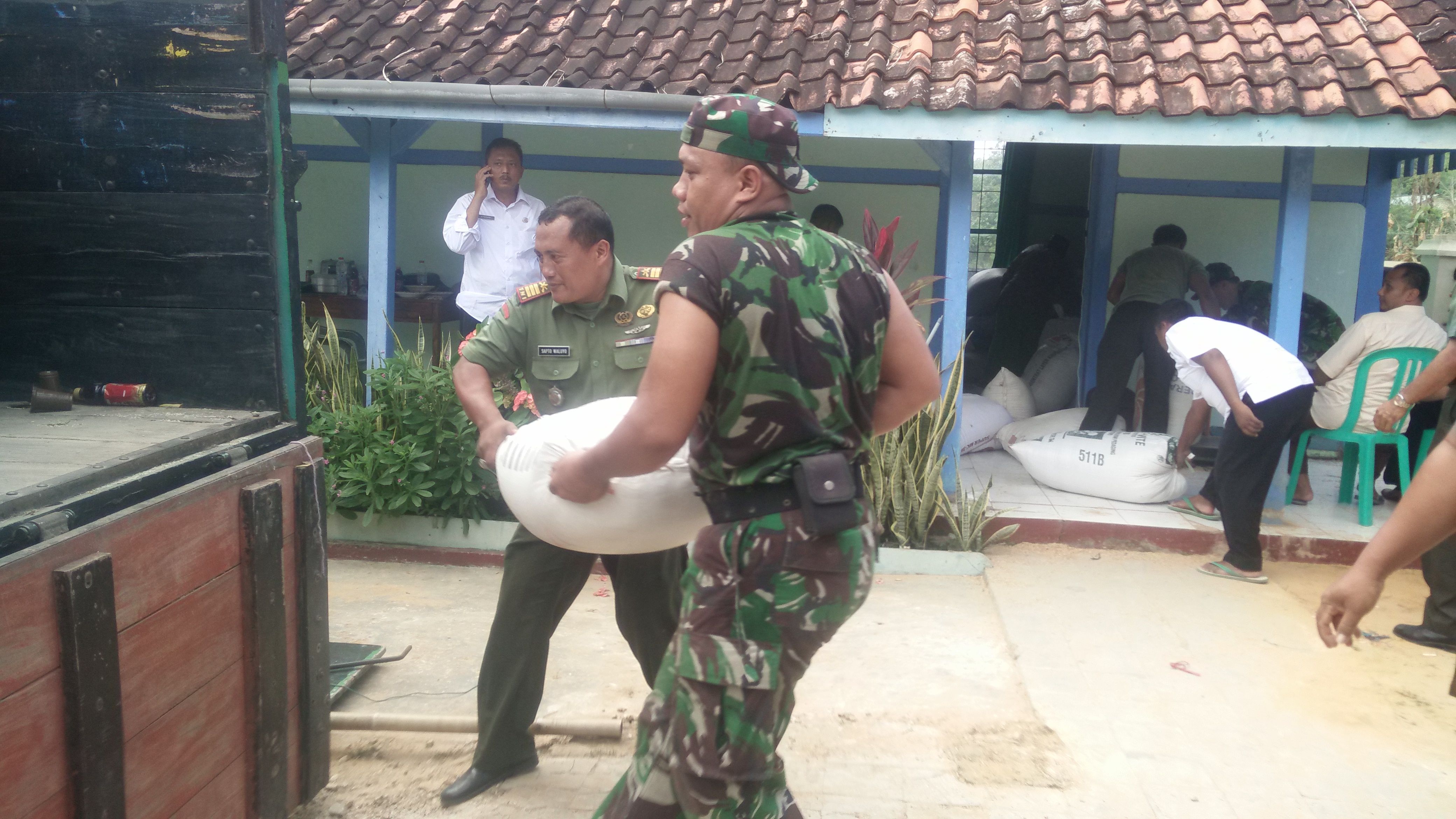 Hasil Sergab  Guluk – Guluk Dikawal Babinsa