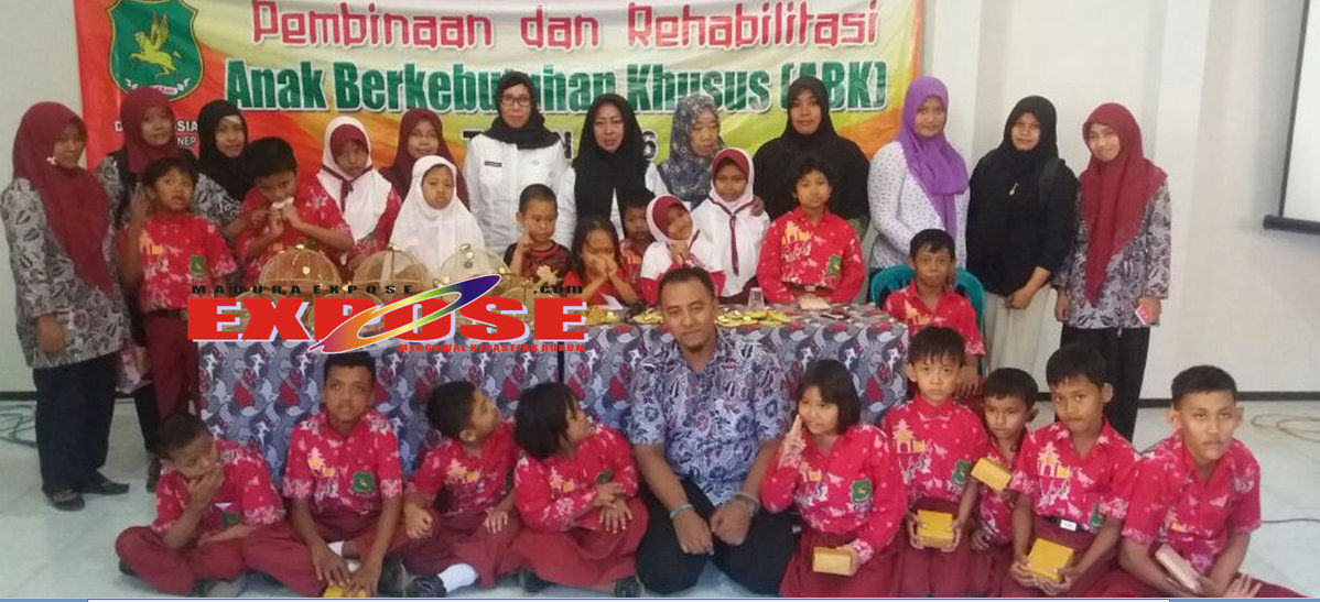 25 Anak Berkebutuhan khusus Dapat Perhatian Dinsos Sumenep