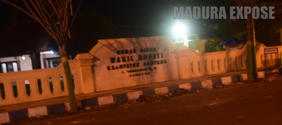 Ternyata Rumah Dinas Wabup Sampang Juga Terusik Banjir