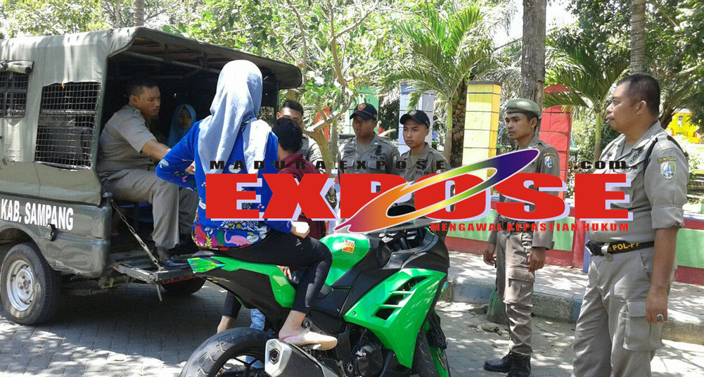 Mesum di Taman Bunga, Pasangan Bawah Umur Diamankan Satpol PP