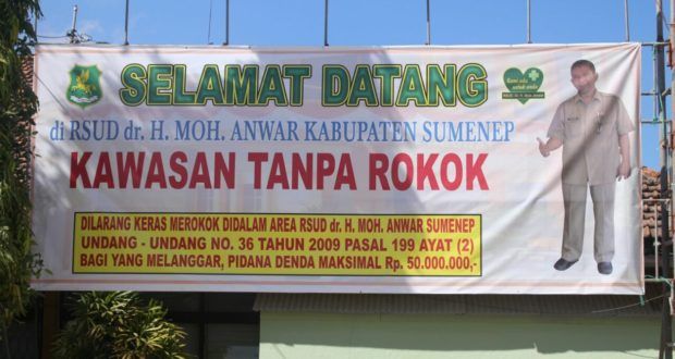 Ini Alasan RSUD Sumenep terapkan Larangan Merokok
