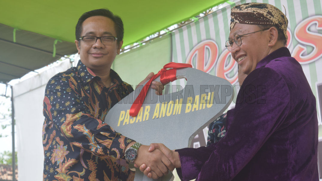 Pasar Semi Modern di Blok A Pasar Anom Baru Sumenep Diresmikan