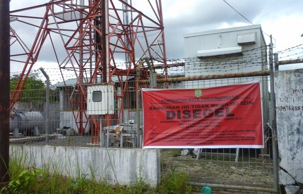 Pemilik Tower Baru di Camplong Terancam Masalah
