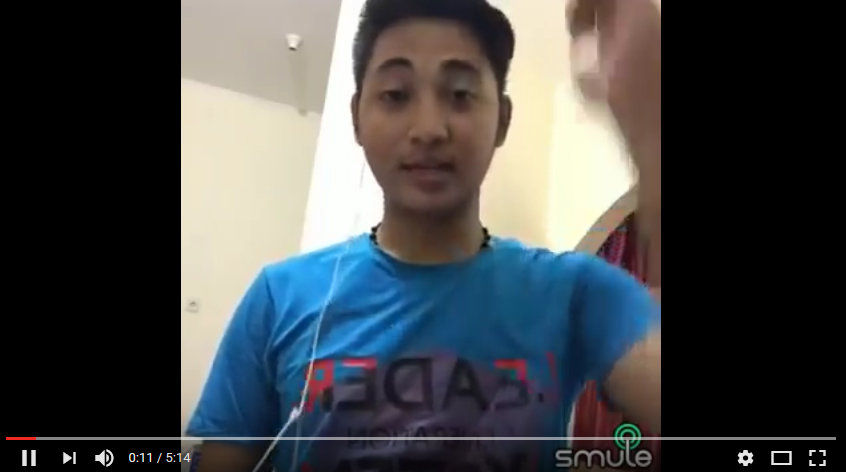 Aiiih, Irwan Sumenep Manja Penggemarnya Lewat Smule