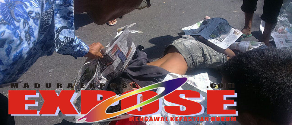 Beredar Foto Korban Tabrak Lari Tewas di TKP