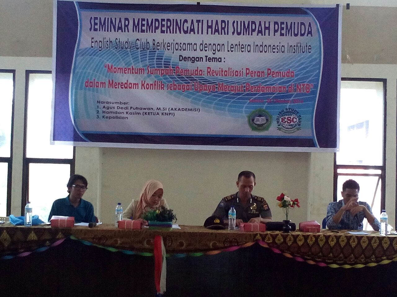 Deklarasi Momentum Sumpah Pemuda Digelar di NTB Deklarasi Momentum Sumpah Pemuda Digelar di NTB