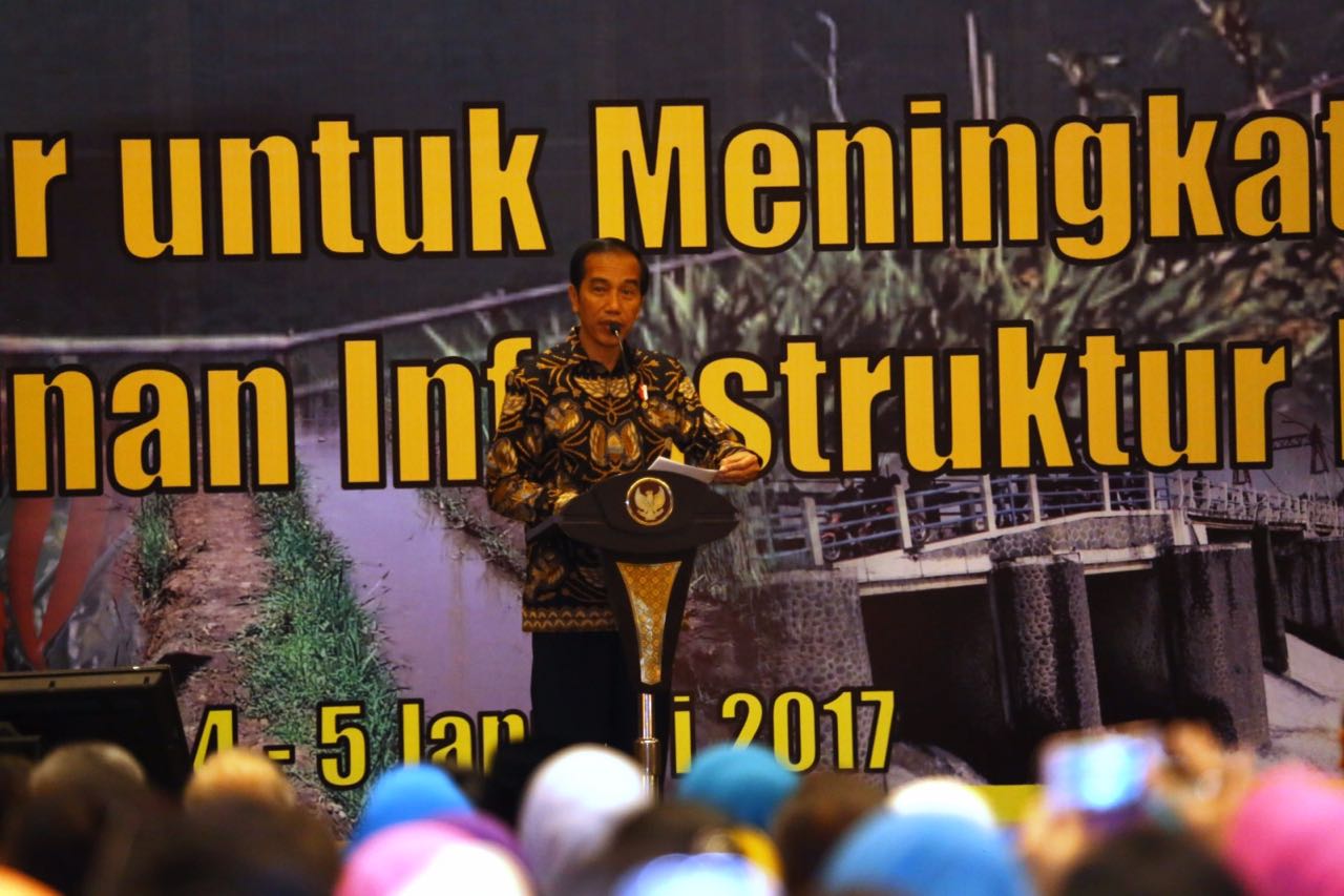 Jokowi Apresiasi Pembangunan Pertanian