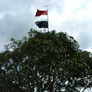 Bendera Belanda Berkibar di Desa Prancak Sumenep