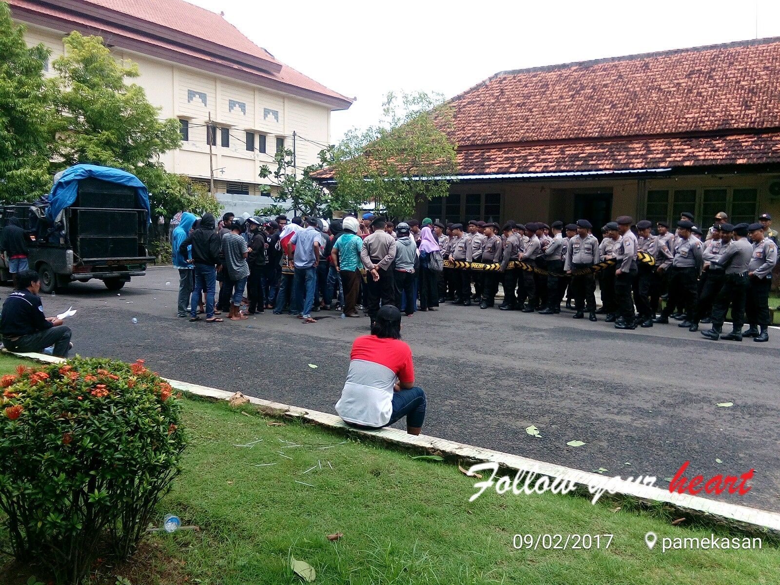 Aktivis KOMAD Demo Pemkab, Desak Inspektorat Tegas!