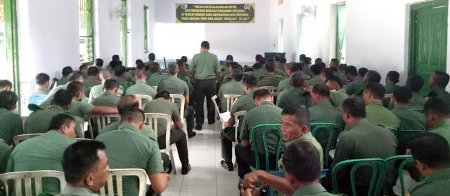 Kodim Sumenep Perkuat Babinsa dengan Giat Binsiap Apwil dan Puanter