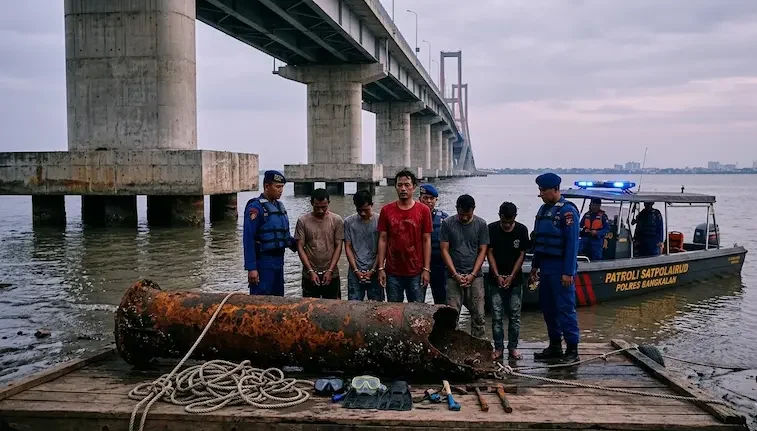 21 Kali Jarah Jembatan Suramadu: Komplotan ‘Manusia Katak’ Gresik-Bangkalan Akhirnya Karandas!