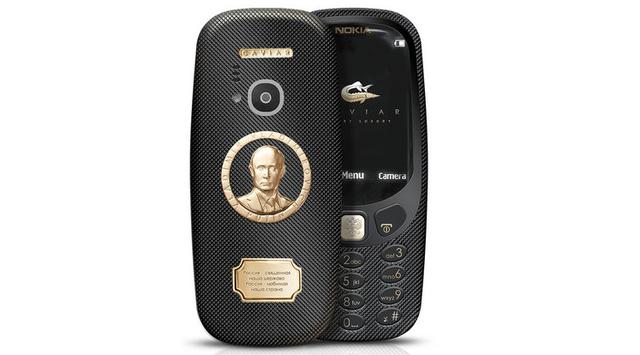 Nokia 3310 Edisi Vladimir Putin Berbalut Emas Dilego Rp 22 Juta