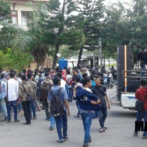 Unras Mahasiswa Tuntut KIP STAIN Pamekasan
