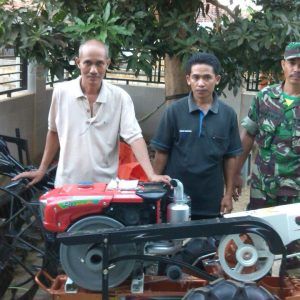 Babinsa Ramil 0827/18 Arjisa ikut wasi Alsintan Pulau Kangean
