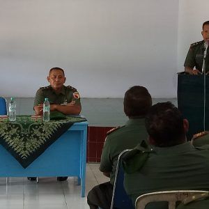 Jajaran Kodim Sumenep Terima Pengarahan Tim dan Puanter Korem 084/BJ