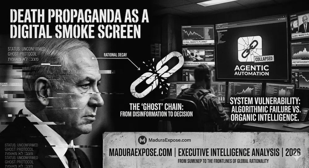 Operasi ‘Ghost Leader’ 2026: Di Balik Propaganda Kematian Netanyahu dan Runtuhnya Otomatisasi Nalar Global