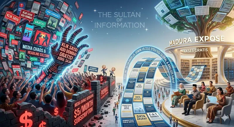 Siasat ‘Pelit’ Media Barat & Fenomena Netizen “Makan Judul”: Madura Expose Tetap Gratis!