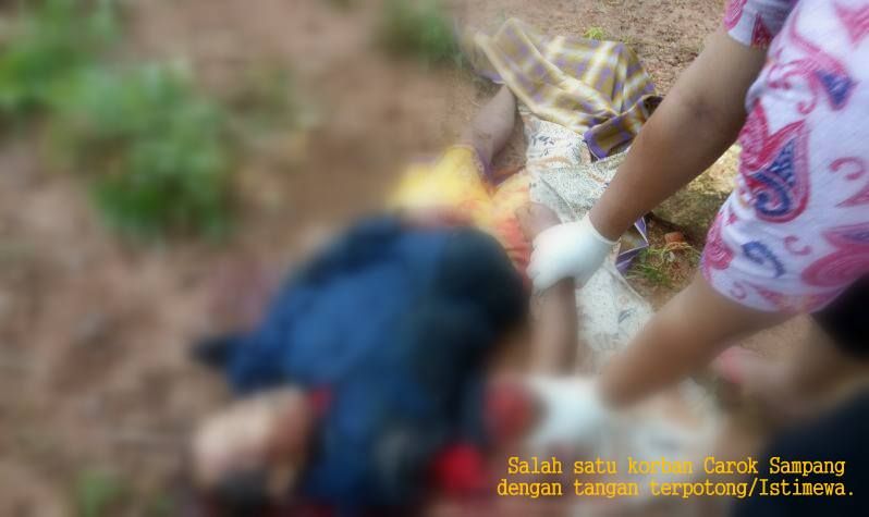 Potongan Tangan Dijadikan Barang Bukti Carok Sampang