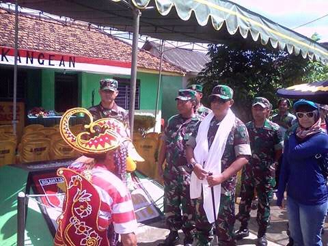 Dandim Sumenep  Kungker ke Koramil 0827/18 Arjasa