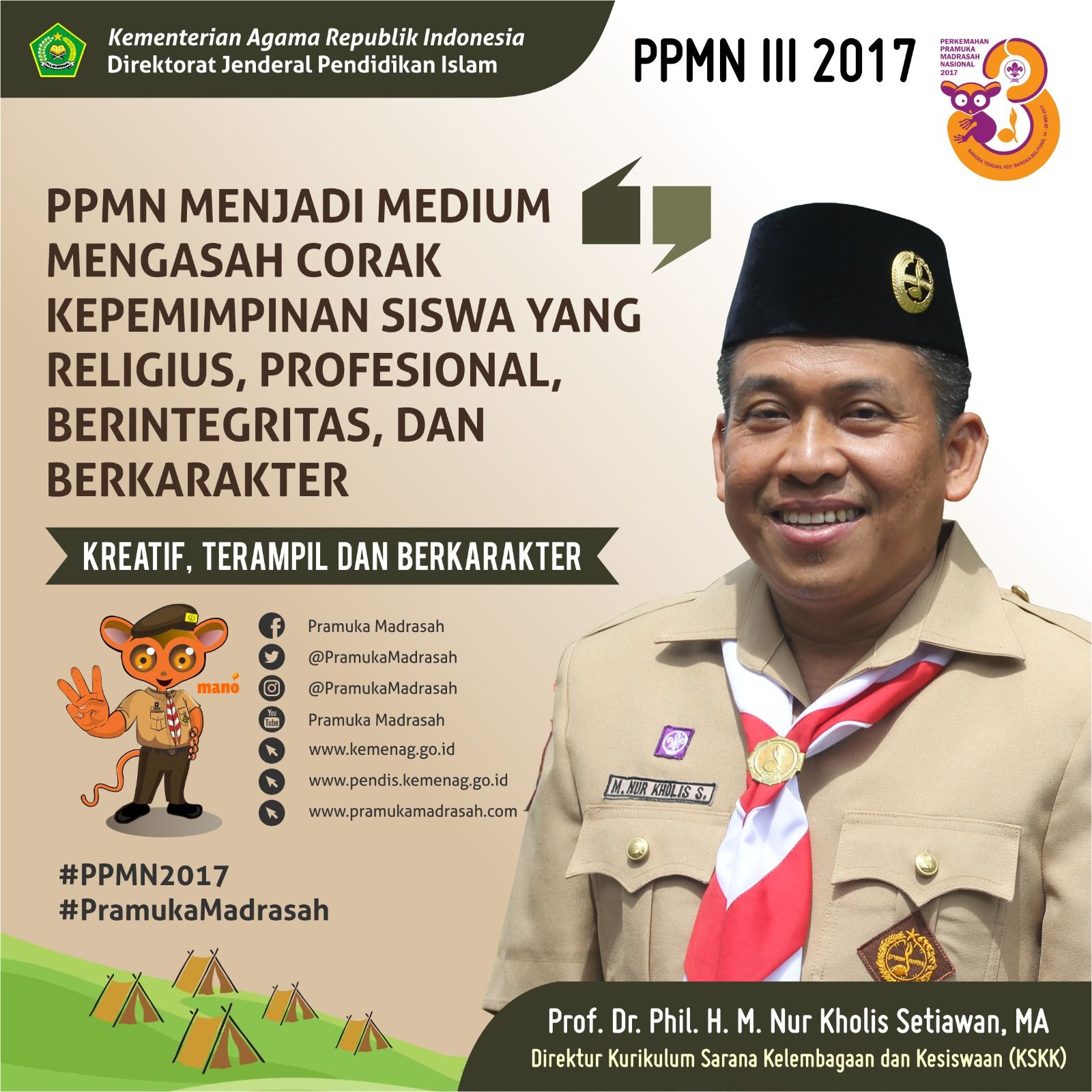 Sambut PPMN III, Pramuka Penegak Bangka Tengah Berjuang Maksimal