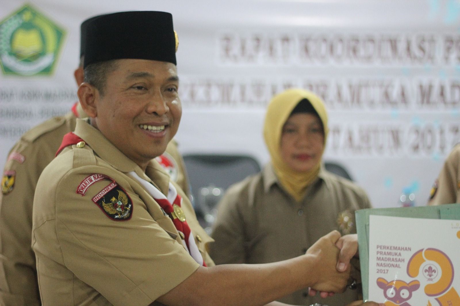 Logo Pramuka Madrasah Nasional Diresmikan