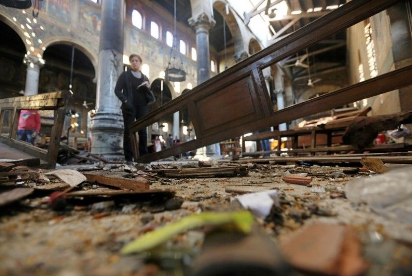 ISIS Bertanggung Jawab Atas Dua Serangan Bom di Gereja Mesir