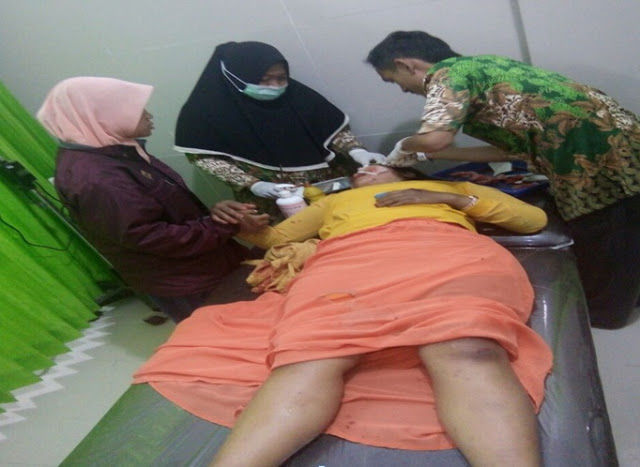 Kasihan Lutut Fatimah Robek Gara-Gara Jambret