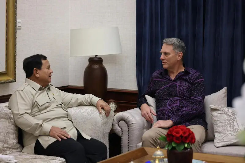 Diplomasi Kertanegara: Saat Prabowo ‘Menjamu’ Sahabat Lama dari Australia di Meja Bundar!