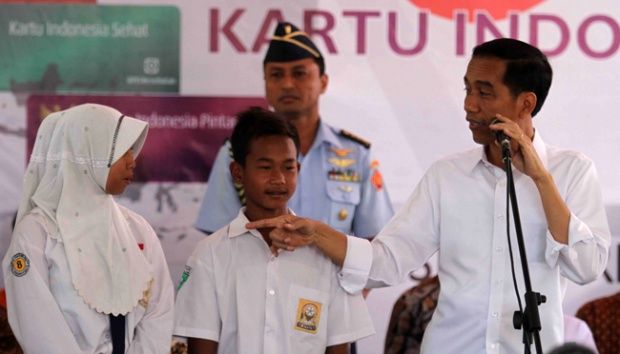 Jokowi Hadiri Pengukuhan Guru Besar KH. Ma’ruf Amin di Malang