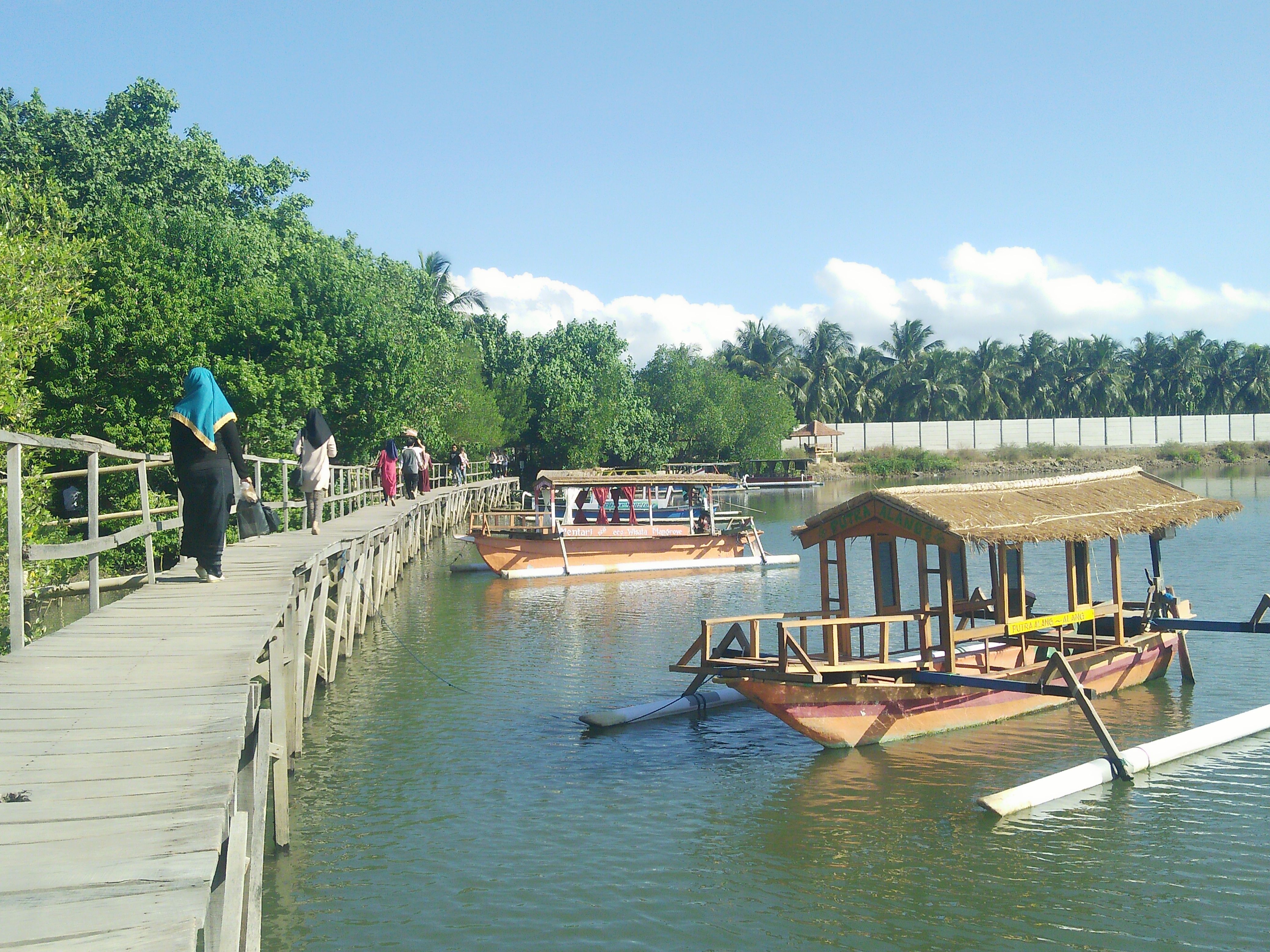 Hutan Mangrove, Destinasi Lombok Kala Senja Hari