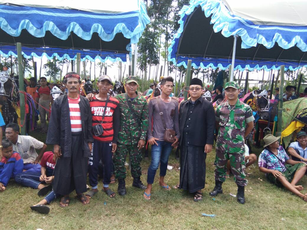 lomba Kuda Serek Babinsa Ramil Guluk-Guluk Meriah