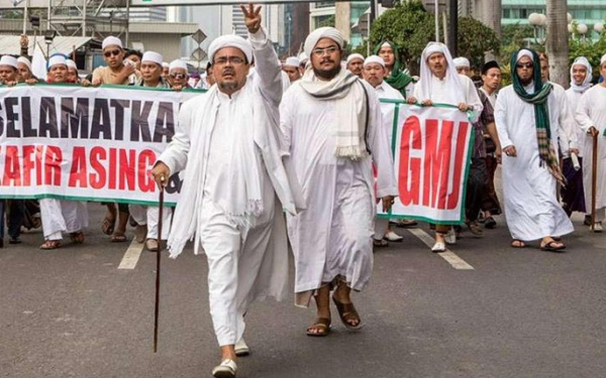 Situs  Tempo Diretas, Habib Rizieq Makin Muncer