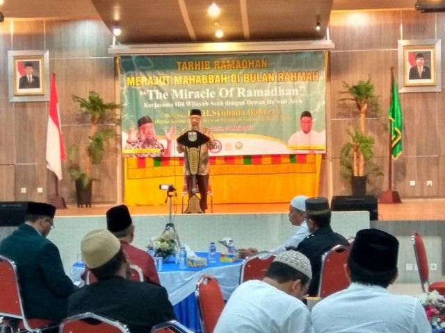 Dewan Dakwah Aceh Gelar Tarhib Ramadhan