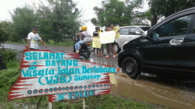 Jelang Visit, Jalan menuju Kota Sumenep Minta Korban Lagi