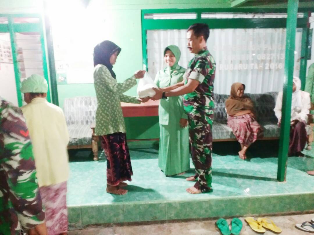 Koramil Rubaru Santuni Kaum Dhuafa